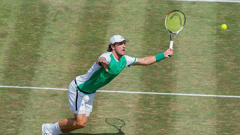 Mischa Zverev       -  Mischa Zverev hat in Stuttgart Yannick Hanfmann besiegt. Foto: Daniel Maurer
