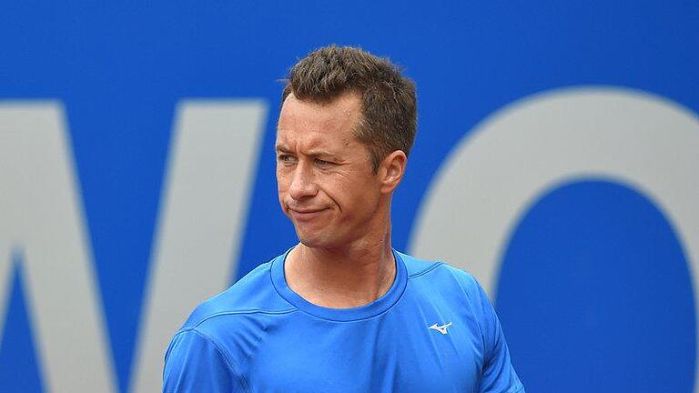 Ausgeschieden       -  Philipp Kohlschreiber verlor in Madrid nach starkem Spiel gegen Grigor Dimitrow. Foto: Angelika Warmuth