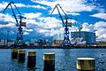 Wismarer Werft       -  Der Kieler U-Bootbauer Thyssenkrupp Marine Systems (TKMS) will einen dreistelligen Millionenbetrag in den Standort Wismar investieren. (Archivbild)