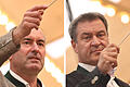 Kombo.jpeg       -  Zwischen dem CSU-Chef Markus Söder und dem Chef der Freien Wähler, Hubert Aiwanger, fliegen schon einen Tag nach der Landtagswahl die Fetzen.