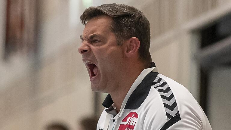 Hat die Schnauze voll: Heidingsfelds Handball-Trainer Heiko Karrer.