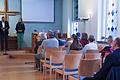 Pastor Siegfried Reissing beim Gottesdienst.