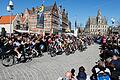 Flandern-Rundfahrt       -  Rad-Profis bei der Flandern-Rundfahrt.