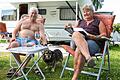 Marion und Klaus Ellersiek aus Bielefeld sind erstmals in Volkach an der Mainschleife und kommen definitiv wieder.
