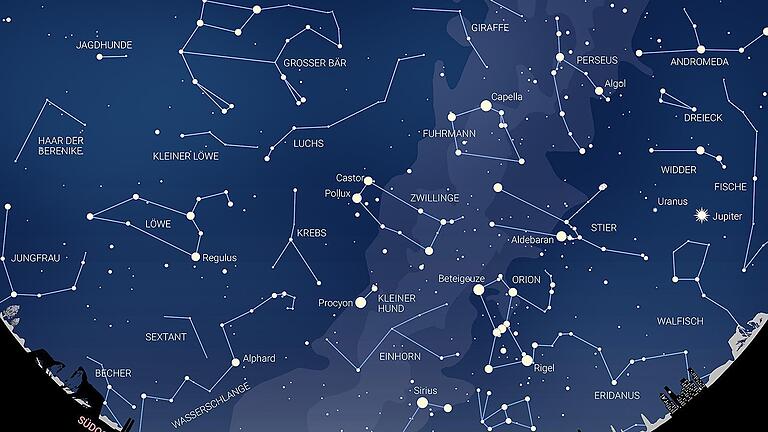 Himmelsvorschau für den Sternenhimmel im Februar 2024 - Himmelsvorschau für den Sternenhimmel im Februar 2024 Himmelsvorschau für den Sternenhimmel im Februar 2024 - Himmelsvorschau für den Sternenhimmel im Februar 2024
