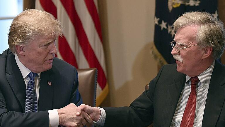 John Bolton       -  Donald Trump und John Bolton, als dieser noch Nationaler Sicherheitsberater war.