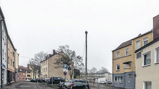 Wohnprojekt Fischerrain: der Blick Richtung Süden mit Standort bei Schlüssel Walther heute. Wohnprojekt Fischerrain: der Blick Richtung Süden mit Standort bei Schlüssel Walther heute.