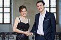 Das Klavierduo Franziska und Florian Glemser.