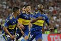 Luis Advincula (r)       -  Luis Advincula von den Boca Juniors flog nach nur wenigen Sekunden vom Platz.