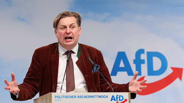 Politischer Aschermittwoch - AfD.jpeg       -  Maximilian Krah, Spitzenkandidat der AfD für die Europawahl, ist ins Zwielicht geraten.