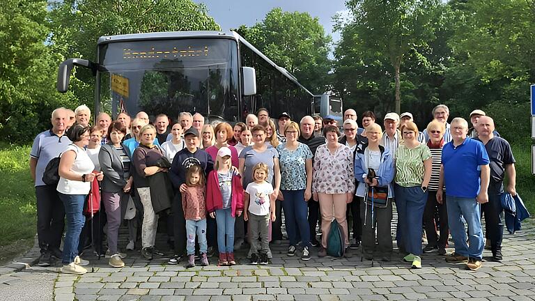 Die Kolpinggruppe aus Wiesenfeld. Die Kolpinggruppe aus Wiesenfeld.
