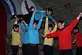 Vom Astronaut zum Großohr Mr. Spock: Das Männerballett der Frickenhäuser Moustgeuger zeigte sich wandlungsfähig.