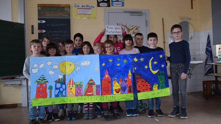 Kunstprojekttag der Naturpark-Spessart-Grundschule Partenstein.