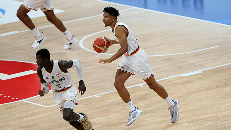 Basketball_WM_2023_D_79258656.jpg       -  Die deutsche Mannschaft steht im Halbfinale der Basketball-WM 2023 den USA gegenüber