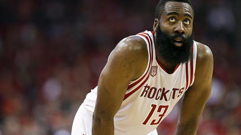 Rockets-Star       -  Die Houston Rockets um Superstar James Harden stehen zum Verkauf.