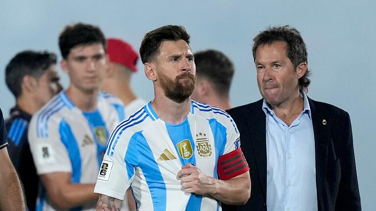 Paraguay - Argentinien       -  Messi war sauer nach dieser Niederlage.