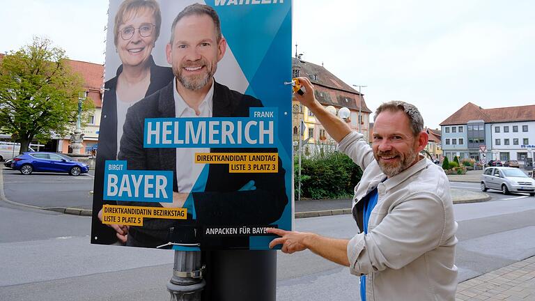 Er wird bestimmt den Kopf nicht hängen lassen: Der FW-Kandidat Frank Helmerich aus Bad Königshofen wird doch nicht in den Landtag einziehen, dies steht seit Dienstagnachmittag fest.