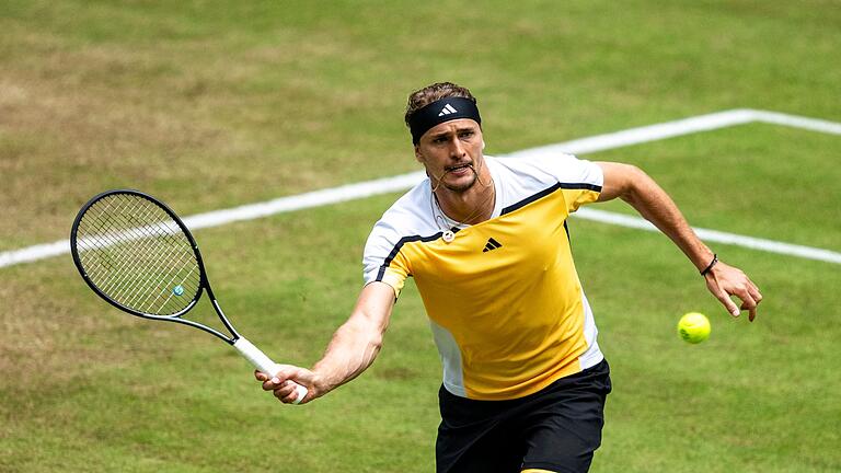 Alexander Zverev       -  Für Zverev war in Halle im Halbfinale Endstation.