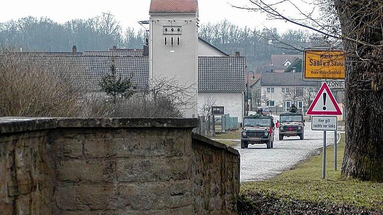 Bekanntes Terrain: Übungen des VN-Ausbildungszentrums der Bundeswehr in Hammelburg finden immer wieder im Grabfeld statt (die Aufnahme entstand in Saal).FOTO: VNAusbZBw/Bundeswehr