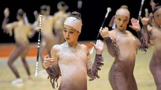 Sport mit Anmut und Charme: Der Twirling-Europapokal zog in den letzten Tagen über 2000 Zuschauer in die s.Oliver Arena. Sport mit Anmut und Charme: Der Twirling-Europapokal zog in den letzten Tagen über 2000 Zuschauer in die s.Oliver Arena.
