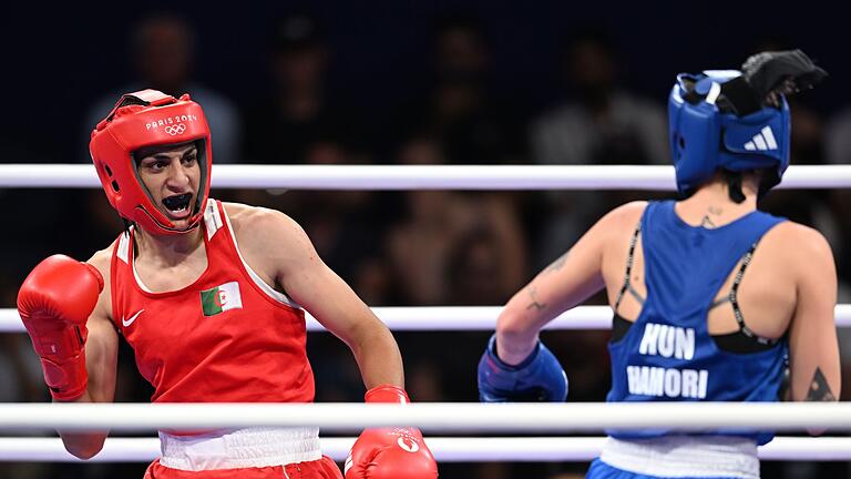 Paris 2024 - Boxen       -  Die Boxerin Khelif aus Algerien hat eine Medaille sicher.