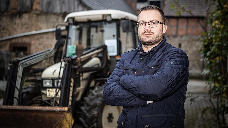 Laut Florian Hossmann aus Eußenheim fehle es der Landwirtschaft an technischen Alternativen zum Dieselbetrieb.