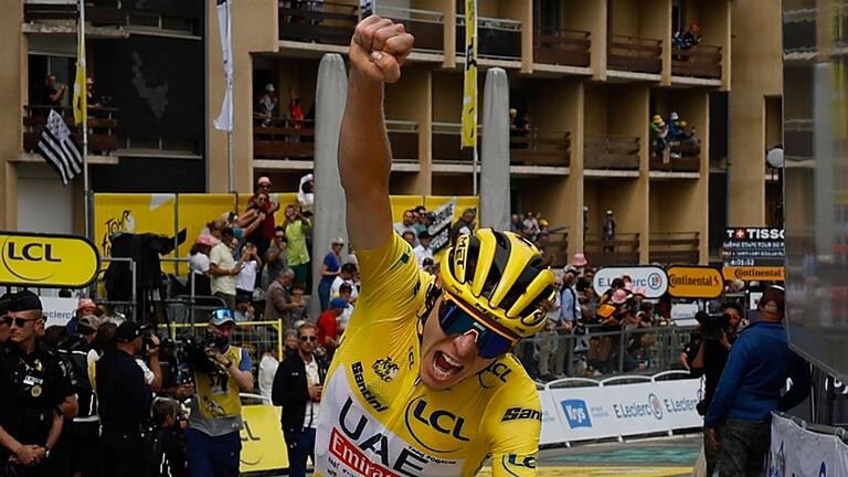 UCI World Tour - Tour de France       -  Auf Rekordjagd: Tadej Pogacar.