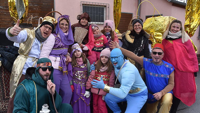 Faschingsumzug 2025 in Tauberrettersheim