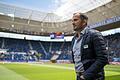 Manuel Baum       -  Augsburgs Trainer Manuel Baum hat erneut den Klassenerhalt im Visier &ndash; mindestens.