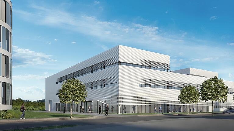 Visualisierung der neuen SKZ-Modellfabrik: Sie fungiert als Kristallisationspunkt für die Verlängerung der Fernwärmeleitung und dient zugleich als Muster für die Industrie, wie Energie sicher und nachhaltig genutzt werden kann. Visualisierung der neuen SKZ-Modellfabrik: Sie fungiert als Kristallisationspunkt für die Verlängerung der Fernwärmeleitung und dient zugleich als Muster für die Industrie, wie Energie sicher und nachhaltig genutzt werden kann.