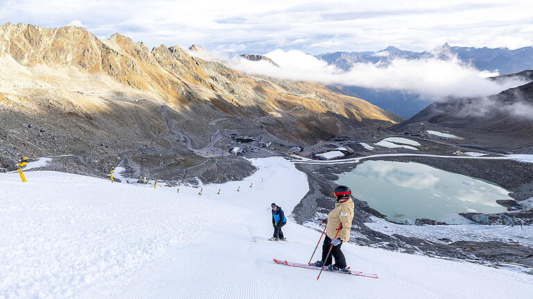 Vor dem Ski-Weltcup in Sölden.jpeg       -  Auf dieser Strecke in Sölden finden am kommende Wochenende die ersten beiden Skirennen der neuen Weltcupsaison statt.