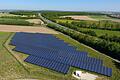 In Freiflächen-Photovoltaikanlage wie hier entlang der Maintalautobahn A70 in der Gemarkung Knetzgau könnte ein großes Potenzial für die Energiegewinnung im Landkreis Haßberge stecken.