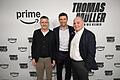 Premiere der Prime-Video-Dokumentation 'Thomas Müller'       -  Uli Hoeneß (rechts) hält nichts von einem Thomas Müller (Mitte) auf der Bayern-Ersatzbank.