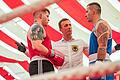 Zum 35. Mal fand am Sonntag nach langer Corona Pause das Kiliani Boxen im Festzelt auf der Talavera statt. Die Boxabteilung der Würzburger Kickers trat gegen die Mannschaft des ATS Kulmbach an.