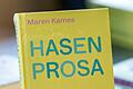 Shortlist für den Deutschen Buchpreis       -  Der Roman &bdquo;Hasenprosa&rdquo; von Maren Kames ist für den Deutschen Buchpreis 2024 nominiert. (Archivbild)