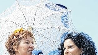 Interview mit den historischen Persönlichkeiten.