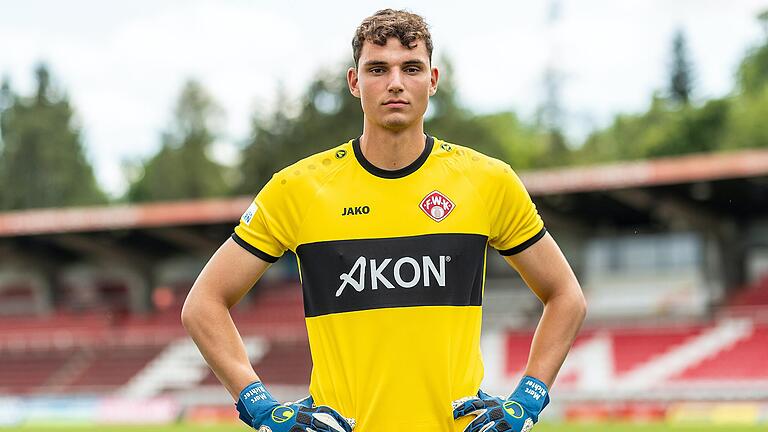 Marc Richter von den Würzburger Kickers. Marc Richter von den Würzburger Kickers.