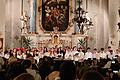 Der Oberstufenchor sorgte am Adventskonzert des FLSH Schloss Gaibach für emotionale Höhepunkte