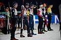 Teamevent &bdquo;Biathlon auf Schalke&rdquo;       -  Die Biathleten hatten Spaß beim Show-Event auf Schalke.