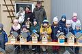 Kindergruppe des OGV Gollachostheim mit Werner Albig.