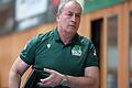 Ein Abschied mit Wehmut und Freude: Josef Schömig, Co-Trainer des absteigenden Handball-Zweitligisten Wölfe Würzburg, hört nach der Saison auf.