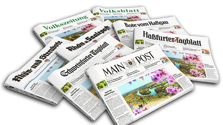 Die Titel der 'Main-Post' erscheinen ab 2. Mai in frischem Gewand.