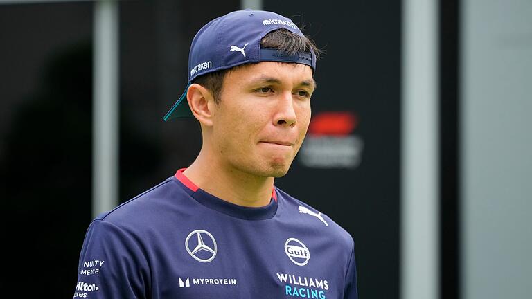 Alexander Albon       -  Der Wagen von Alexander Albon wird nach dem Unfall in der Qualifikation nicht rechtzeitig fertig.