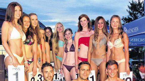 Viel Haut: Dies zeigten alle 16 Teilnehmerinnen und Teilnehmer der Miss und Mister Unterfrankenwahl. Viel Haut: Dies zeigten alle 16 Teilnehmerinnen und Teilnehmer der Miss und Mister Unterfrankenwahl.