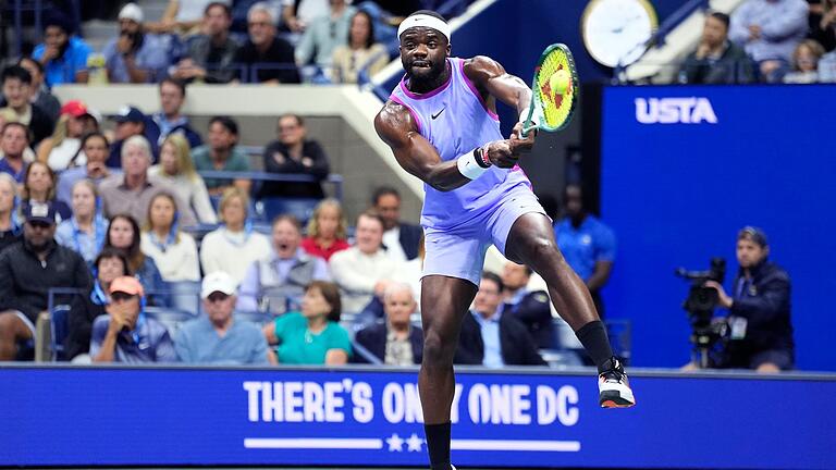 ATP-Tour - US Open       -  Spektakulär ins Halbfinale: Frances Tiafoe.