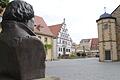 Martin Luther wird sich freuen: Beim Kulturforum am Martin-Luther-Platz (in der Mitte das Alte Gymnasium, hinten links neben der Kirche die Alte Reichsvogtei) soll es keinen Saal geben, was bedeutet, dass der Platz vor der Kirche und vor dem Kulturforum ebenerdig genutzt werden könnte.