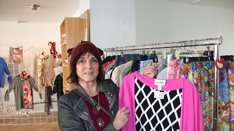 Monika Vogt eröffnet am 1. April den neuen Second-Hand-Laden.       -  Monika Vogt eröffnet am 1. April den neuen Second-Hand-Laden.