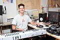 Ferdinand Kirch alias 'nand' geht in diesem Jahr auf Deutschland Tournee. Das Bild zeigt ihn in seinem Zuhause in Astheim.