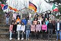Schülerinnen und Schüler und Lehrerinnen und Lehrer aus unterschiedlichen Nationen nehmen am Erasmus-Projekt teil, nun haben sie sich kennengelernt.