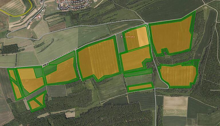 Auf dem Höhenzug zwischen dem Werntal und dem Affental könnte eine zweite Fotovoltaikanlage mit maximal 60 Hektar entstehen. Ausführende Firma wäre hier die Firma 'Südwerk'. Auf dem Höhenzug zwischen dem Werntal und dem Affental könnte eine zweite Fotovoltaikanlage mit maximal 60 Hektar entstehen. Ausführende Firma wäre hier die Firma 'Südwerk'.